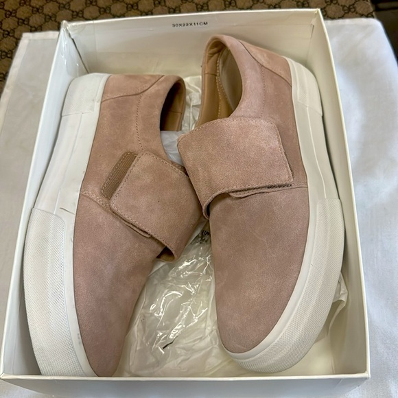 Vince, Pink Slip-On Sneakers - Picture 8 of 9